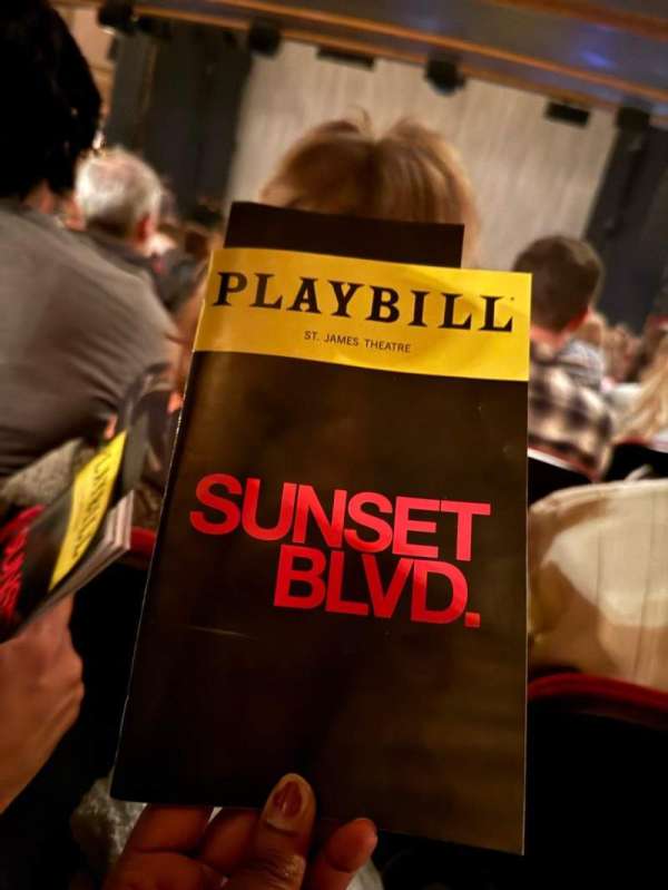 St. James Theatre, section: Orchestra R, row: S, seat: 12