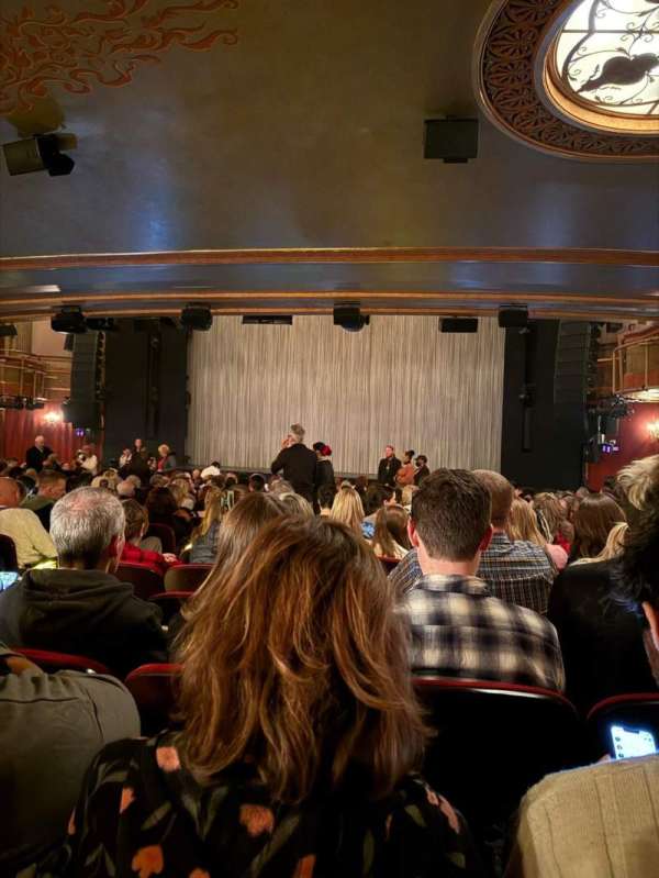 St. James Theatre, section: Orchestra R, row: S, seat: 12