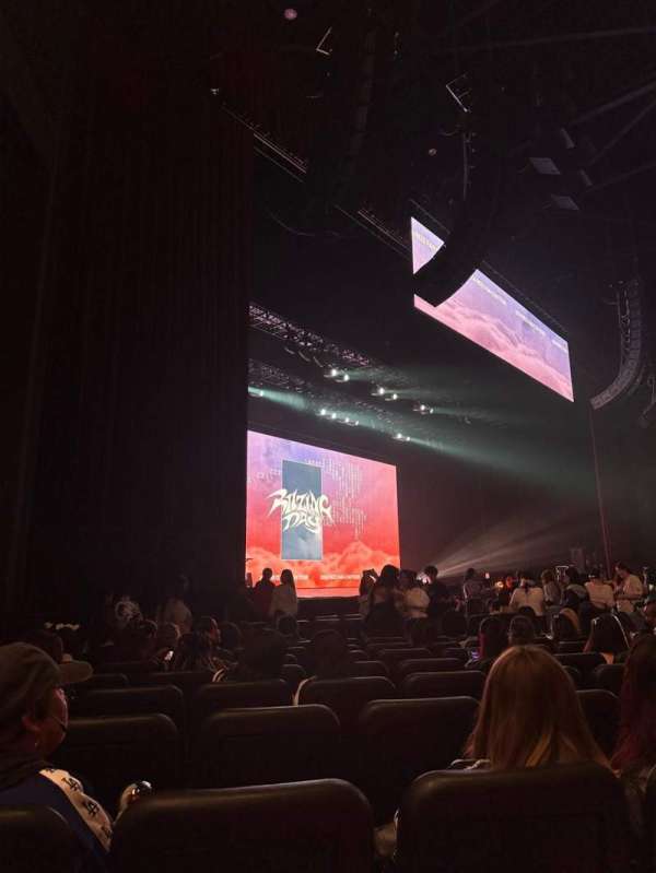 Peacock Theater, section: Orchestra Left, row: K, seat: 517