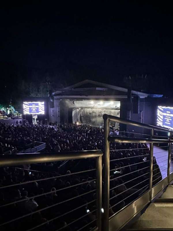The Greek Theatre, section: South Terrace, row: J, seat: 4