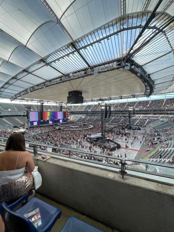 Deutsche Bank Park, section: Jürgen Grabowski Tribüne, row: 23 E