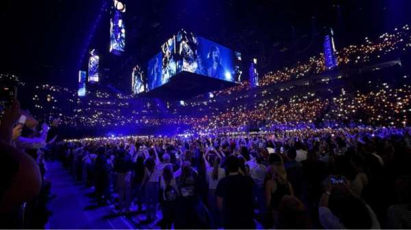 LANXESS arena, section: 214, row: 1, seat: 1