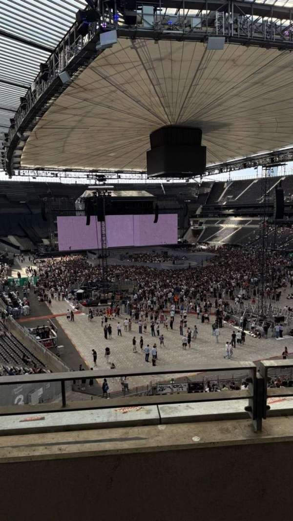 Deutsche Bank Park, section: 21F, row: 2, seat: 33-35