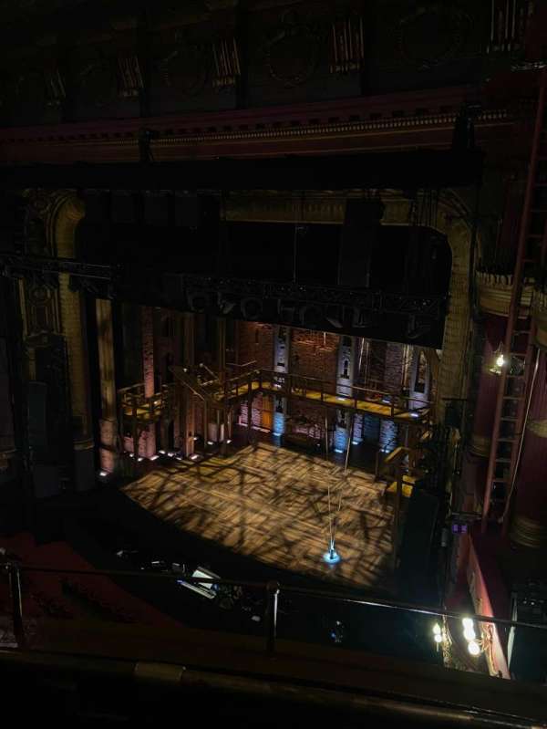 Victoria Palace Theatre, section: Grand Circle, row: A, seat: 5