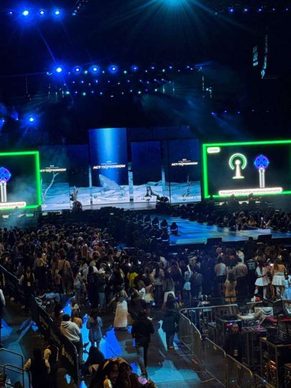Prudential Center, section: 1, row: 15, seat: 9