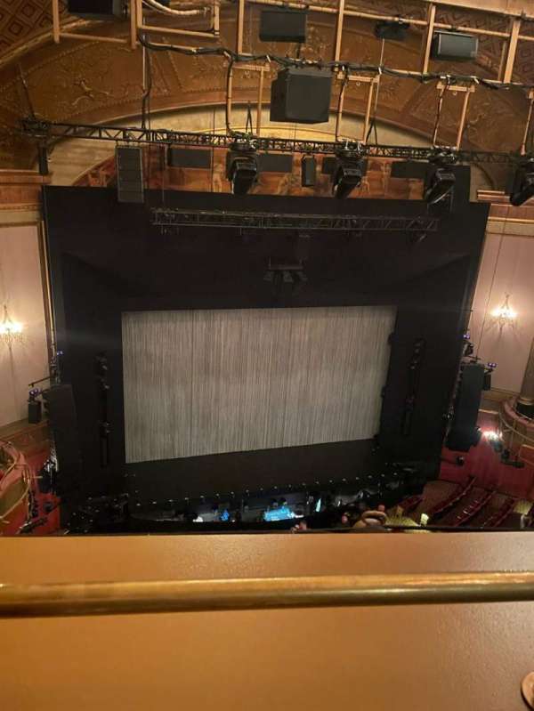 St. James Theatre, section: Balcony L, row: A, seat: 5