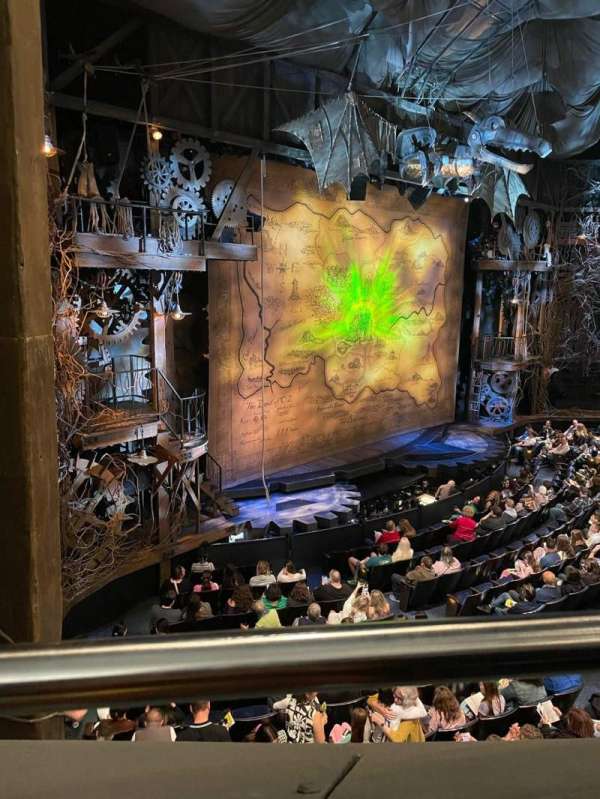 Gershwin Theatre, section: Front Mezzanine L, row: AA, seat: 5