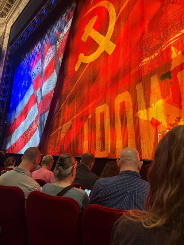 Imperial Theatre, section: Orchestra R, row: B, seat: 10