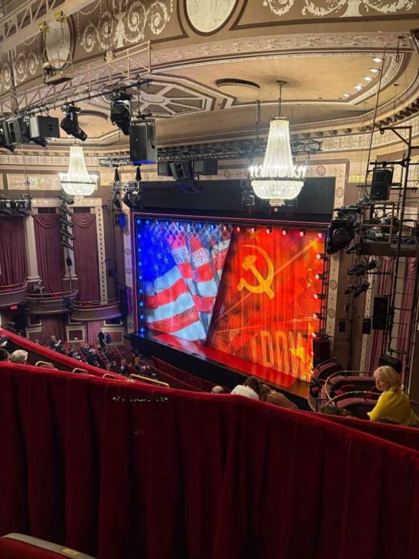 Imperial Theatre, section: Rear Mezzanine R, row: B, seat: 505