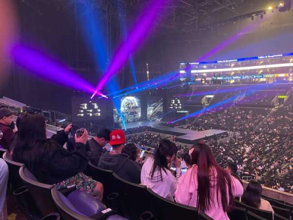 Crypto.com Arena, section: pr13, row: 8, seat: 7