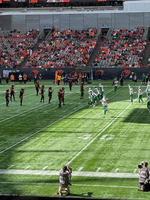 BC Place, section: 239, row: p, seat: 104