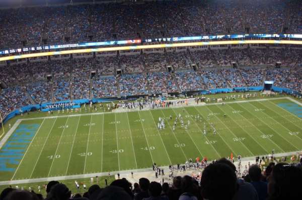 Bank of America Stadium, section: 516, row: 26, seat: 14