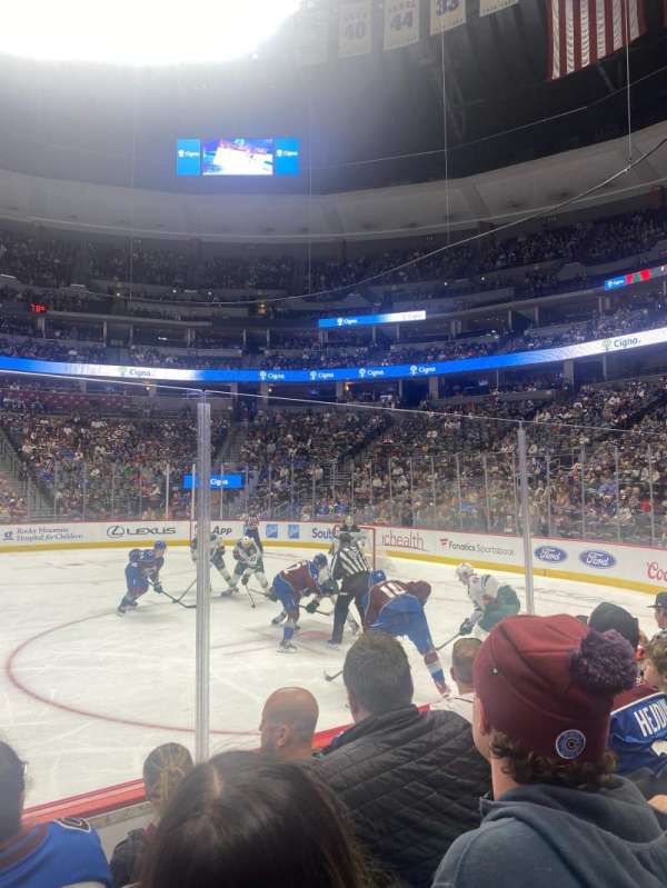 Ball Arena, section: 122, row: 4, seat: 13
