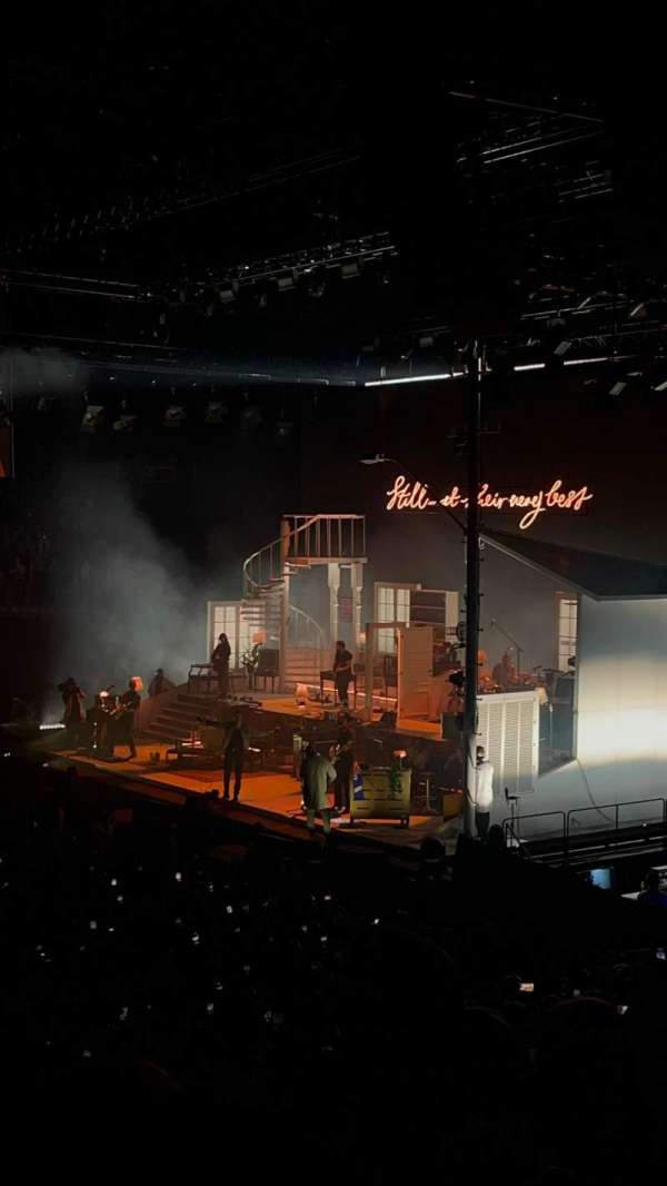 The O2, London, section: 112, row: S