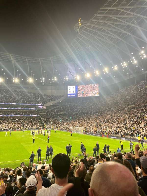 Tottenham Hotspur Stadium, section: 103, row: 17, seat: 55