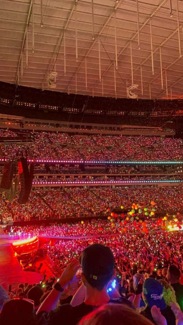 Allegiant Stadium, section: 117, row: 23, seat: 10