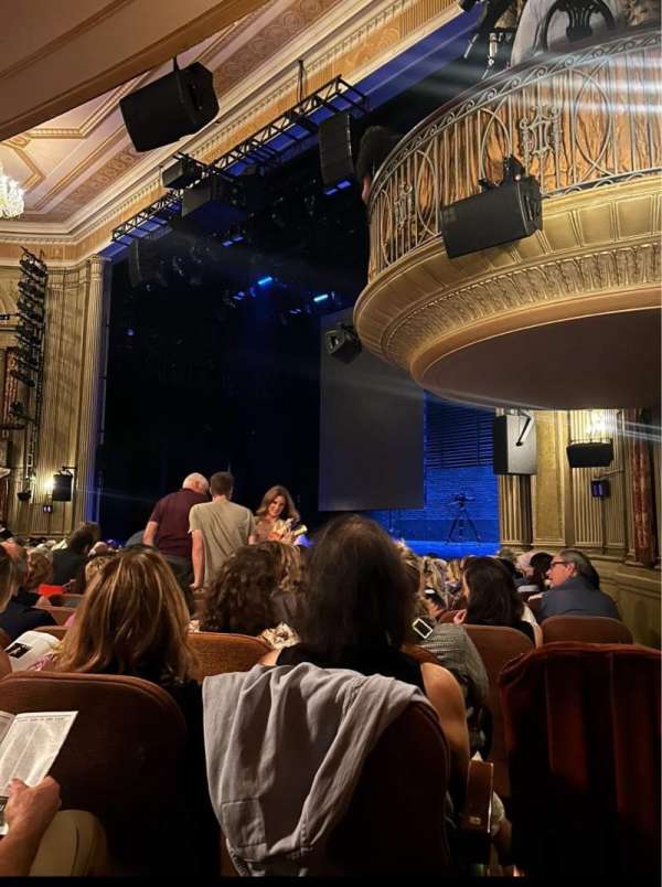 Music Box Theatre, section: Orchestra R, row: M, seat: 28