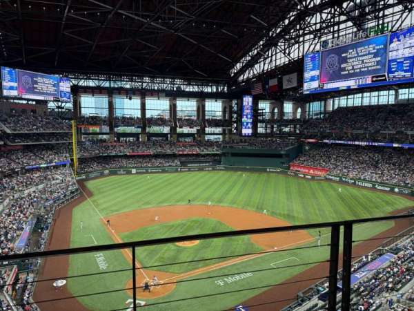 Globe Life Field, section: 219, row: 2, seat: 8