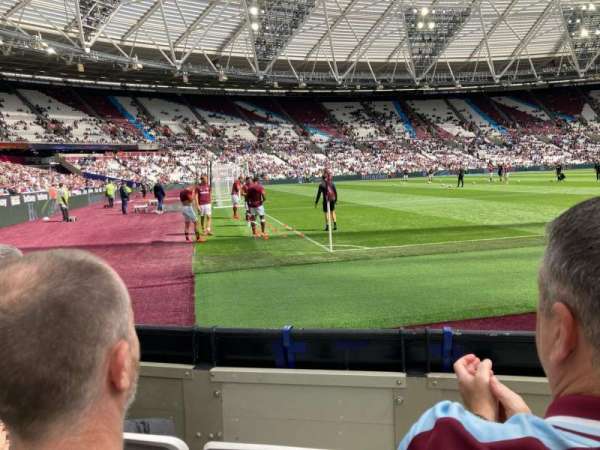 London Stadium, section: 103, row: 3, seat: 432
