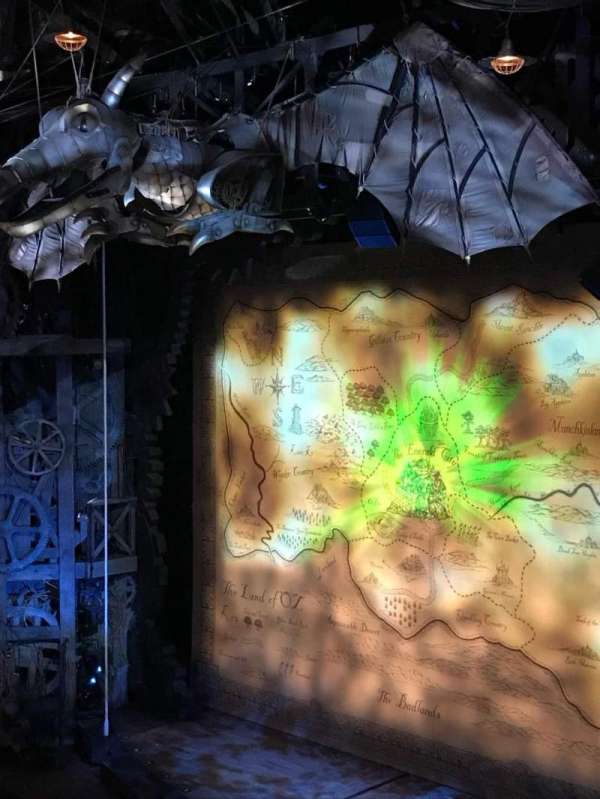 Apollo Victoria Theatre, section: Dress Circle, row: A, seat: 2