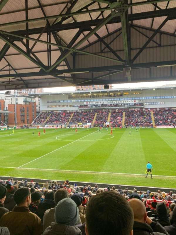 Brisbane Road, section: C - East Stand Upper, row: N, seat: 67