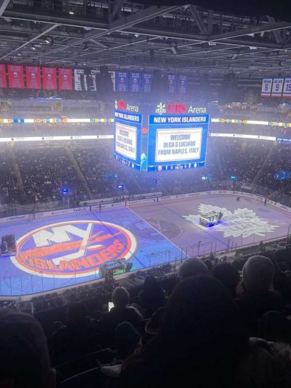 UBS Arena, section: 323, row: 6, seat: 10