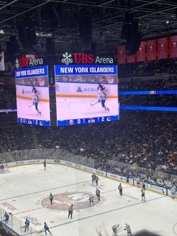 UBS Arena, section: 216, row: 3, seat: 13