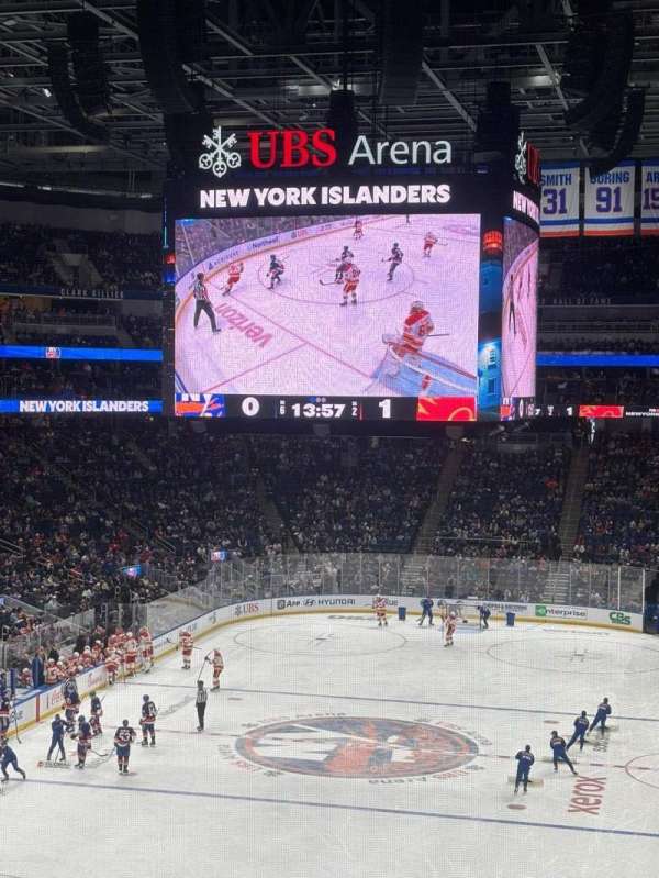 UBS Arena, section: 228, row: 3, seat: 4