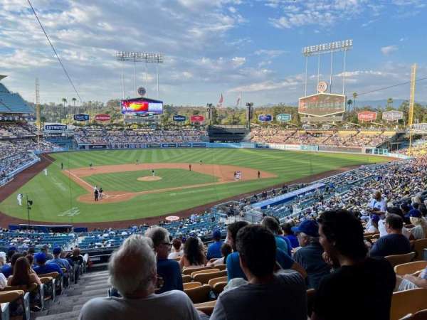 Dodger Stadium, section: 114LG, row: O, seat: 1
