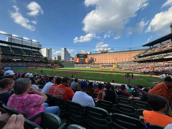 Oriole Park at Camden Yards, section: 48, row: 18, seat: 3