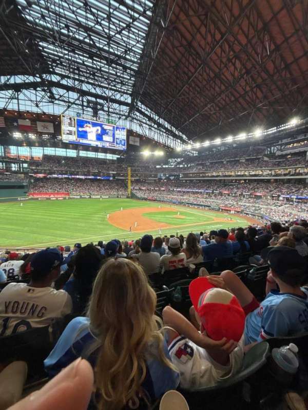 Globe Life Field, section: 106, row: 11, seat: 11