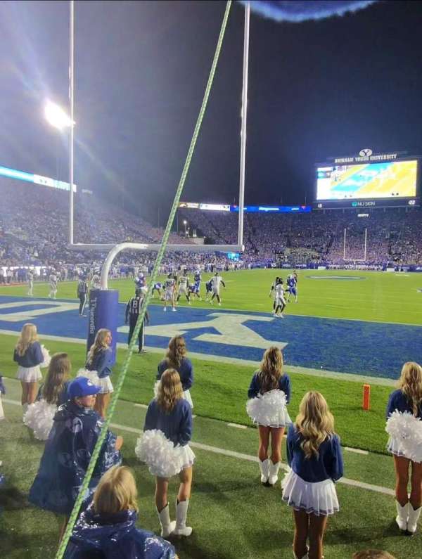 LaVell Edwards Stadium, section: 25, row: 1, seat: 7