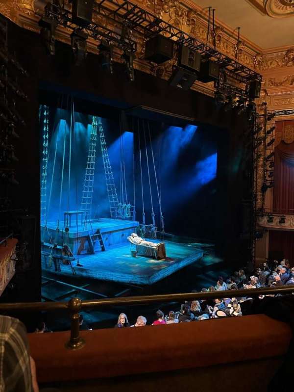Longacre Theatre, section: Mezzanine L, row: B, seat: 20