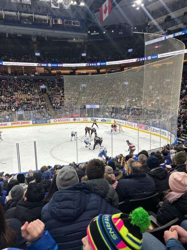 Scotiabank Arena, section: 117, row: 15, seat: 9
