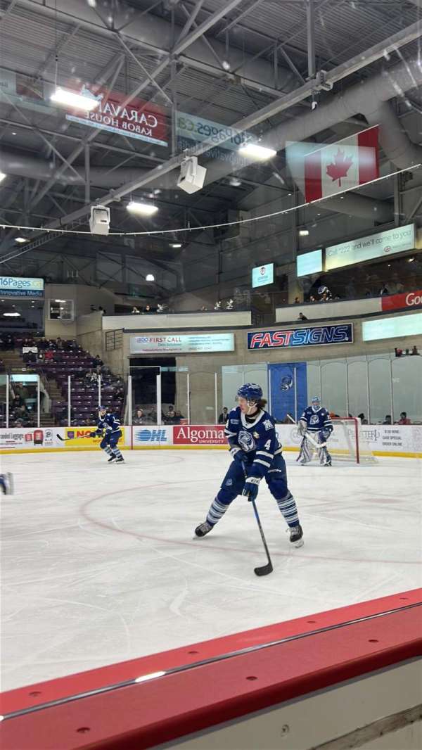 CAA Centre, section: 2L, row: A, seat: 9