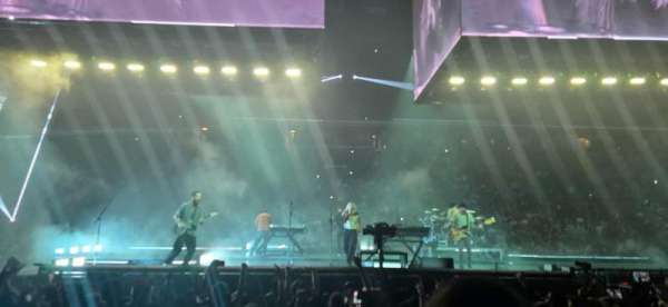 Barclays Center, section: 8, row: 2, seat: 12