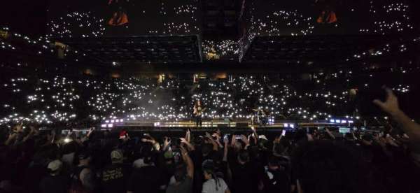 Barclays Center, section: 8, row: 2, seat: 12