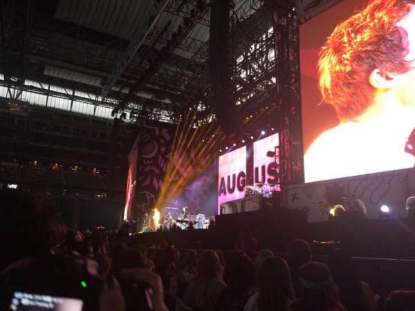 Ford Field, section: Floor E, row: 4, seat: 20