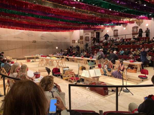 Circle in the Square Theatre, section: Orchestra 100 (Odd), row: D, seat: 117