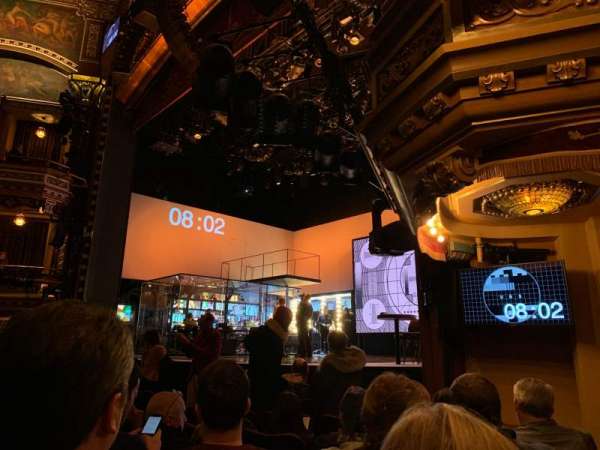 Belasco Theatre, section: Orchestra R, row: G, seat: 18