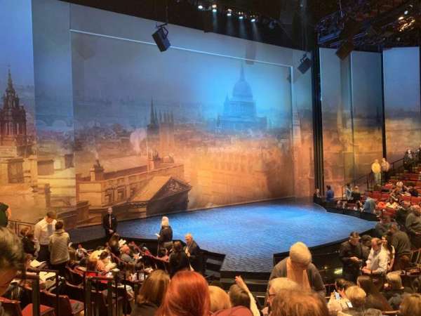 Vivian Beaumont Theater, section: Orchestra LC, row: M, seat: 211