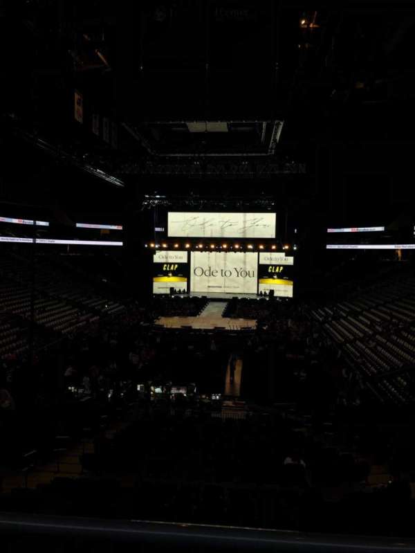 Prudential Center, section: 3, row: 22W, seat: 9