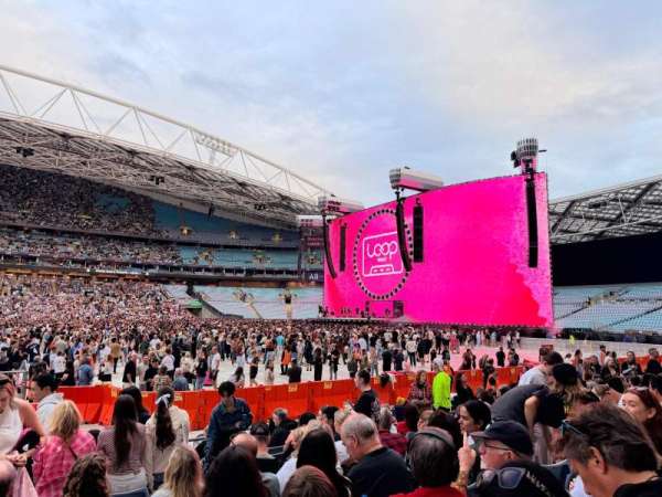 Accor Stadium, section: 132, row: 12, seat: 1