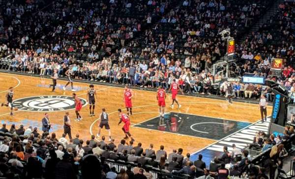 Barclays Center, section: 105, row: 5, seat: 2