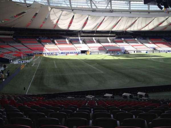 BC Place, section: 246, row: U, seat: 8