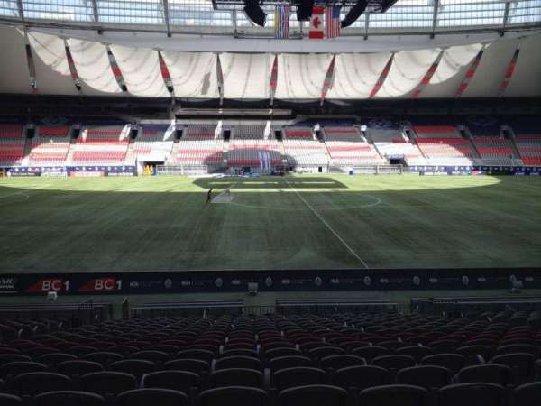 BC Place, section: 242, row: U, seat: 8