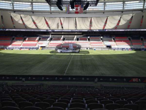 BC Place, section: 241, row: U, seat: 8