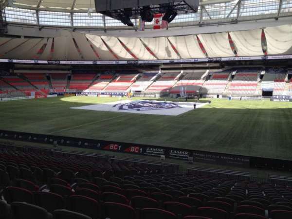 BC Place, section: 239, row: U, seat: 8
