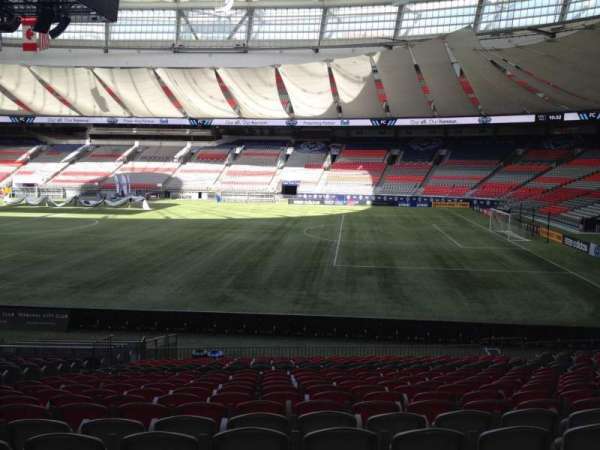BC Place, section: 238, row: U, seat: 8