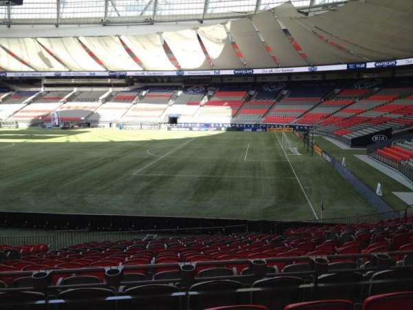 BC Place, section: 237, row: U, seat: 7